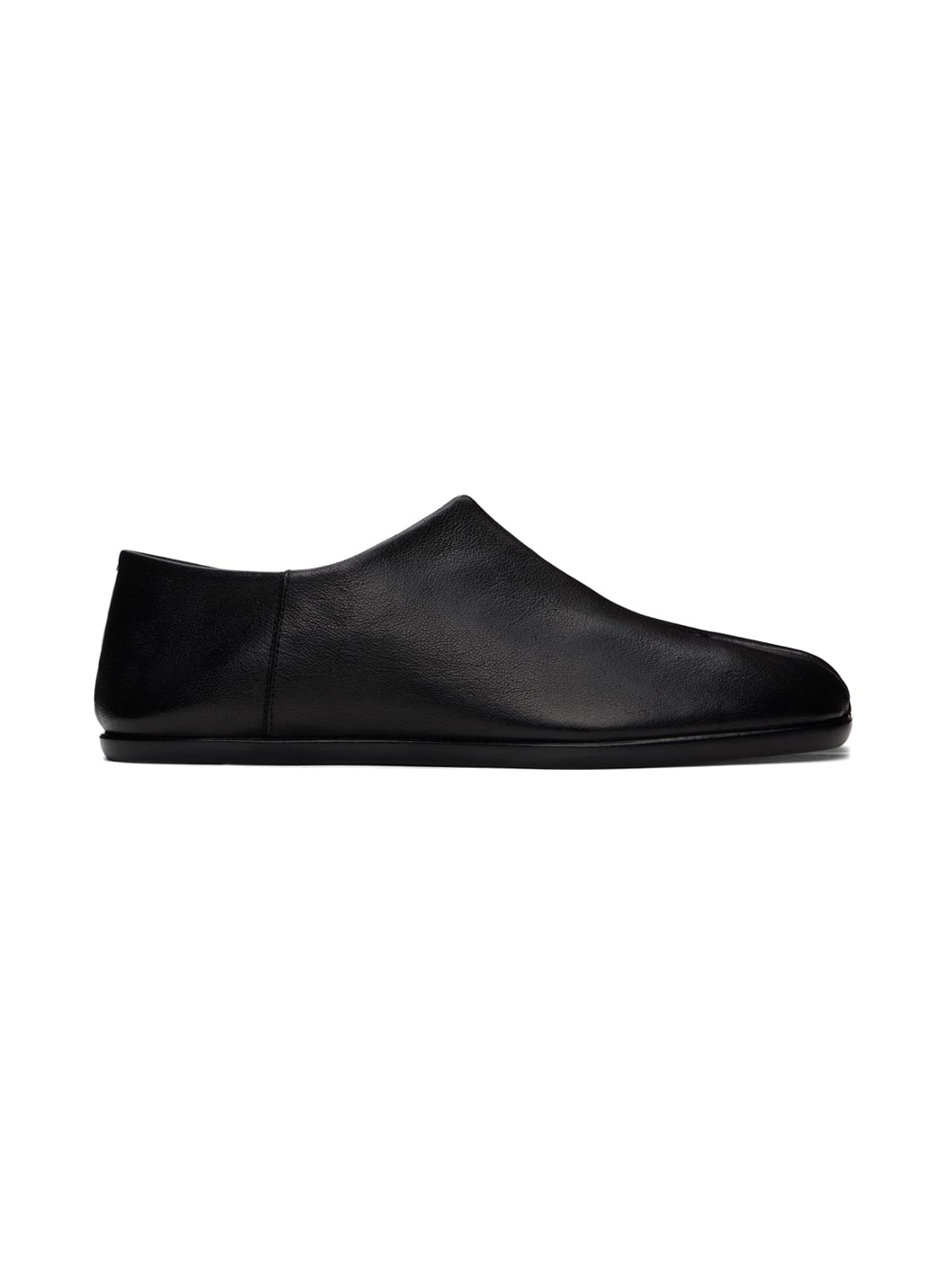 Black Tabi Babouche Loafers - 1