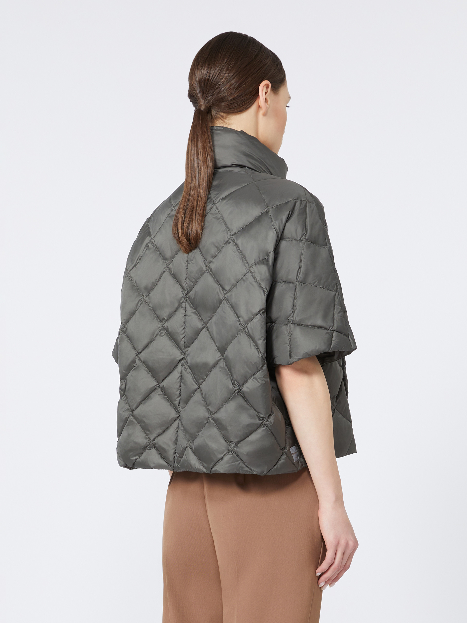 TRESI Padded cape in water-repellent fabric - 4