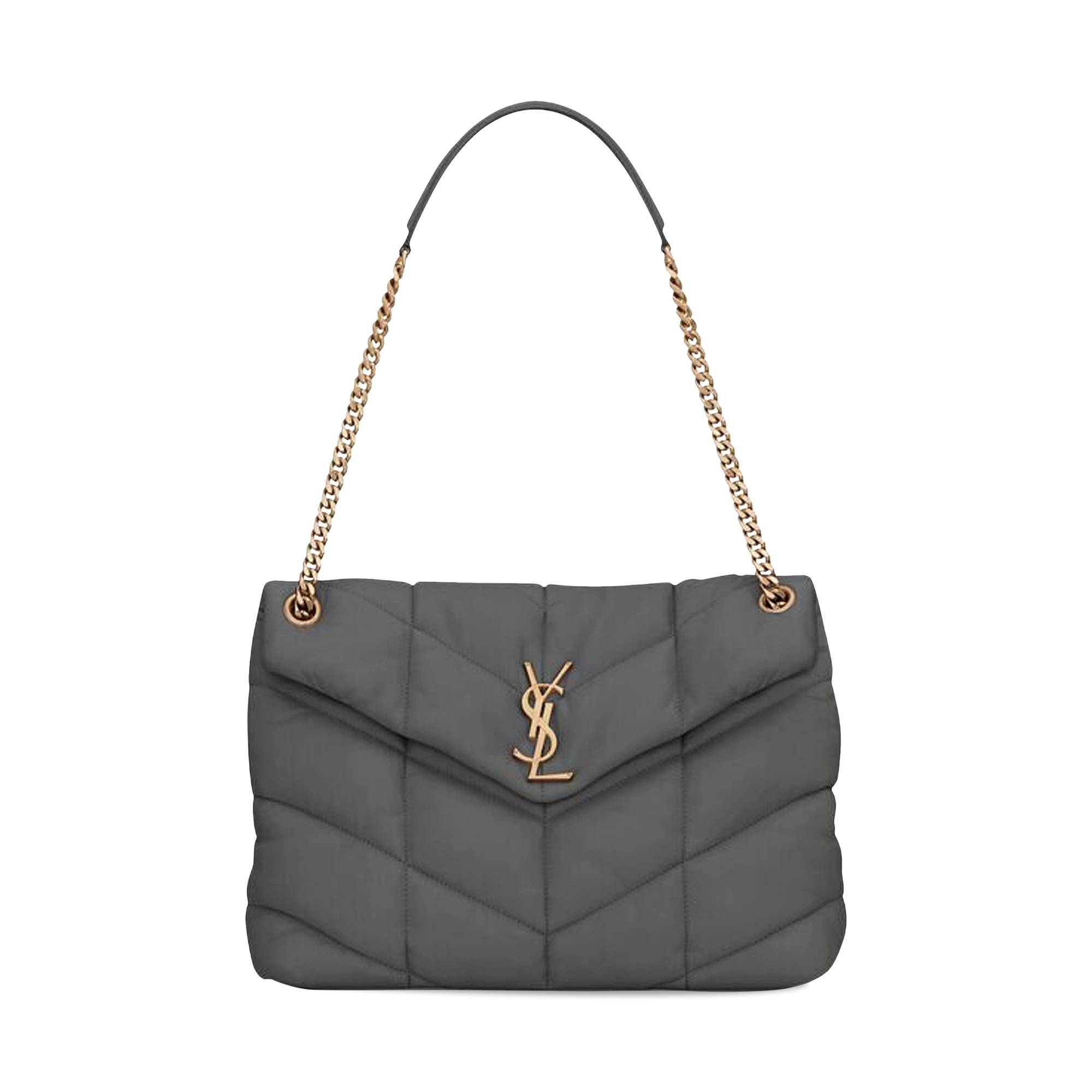 Saint Laurent Puffer Medium Chain Bag 'Storm' - 1