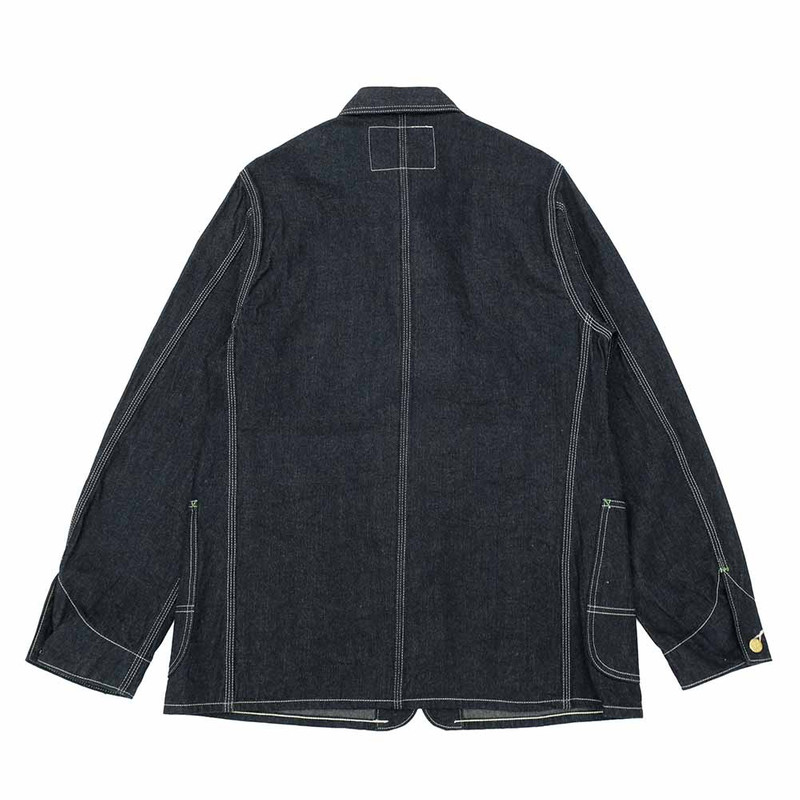 SUGAR CANE 11oz. BLUE DENIM - WORK COAT - SC15655 outlook