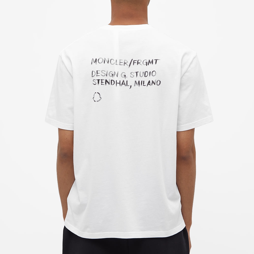 7 Moncler FRGMT Hiroshi Fujiwara Studio Logo Tee - 5