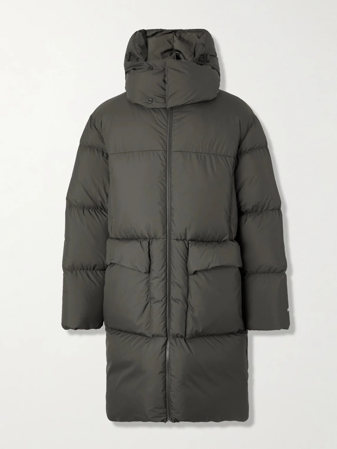2 Moncler 1952 Canvey Quilted Shell Hooded Down Parka - 1
