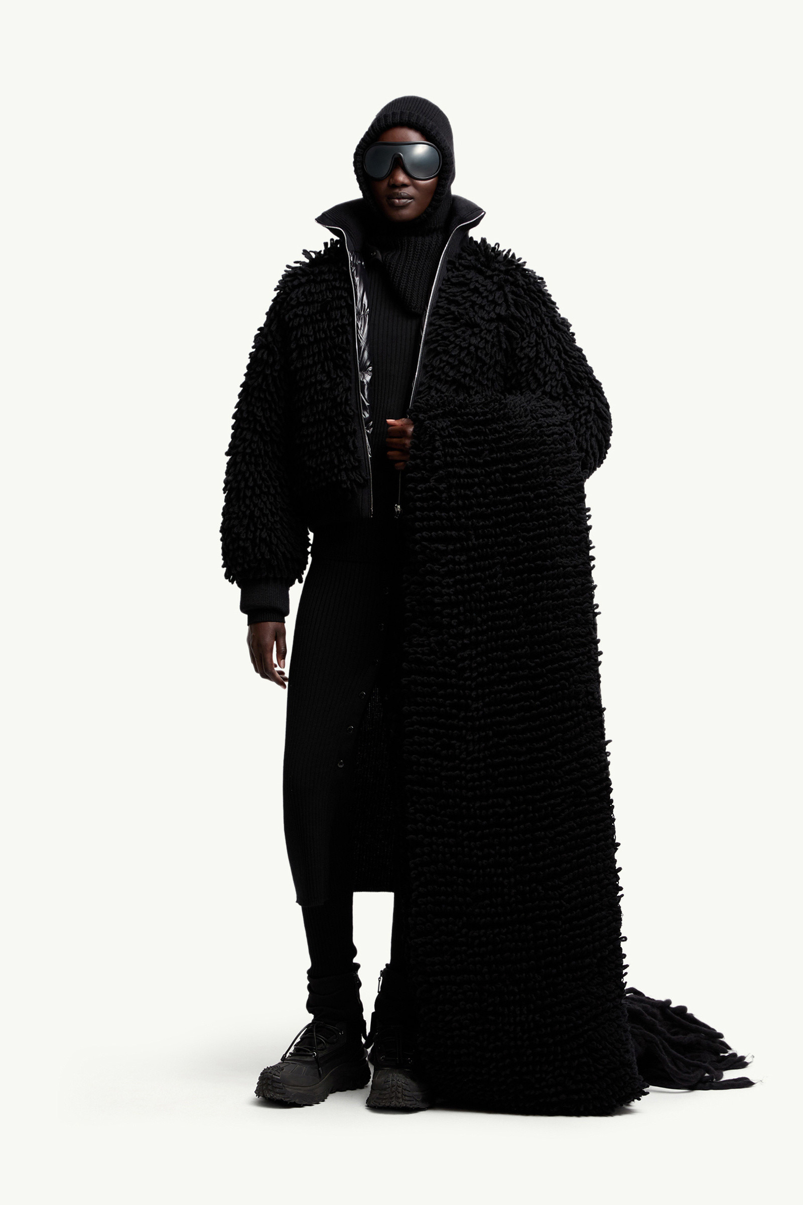 Moncler x EE72 by Edward Enninful Wool Blend Zip-Up Cardigan - 2