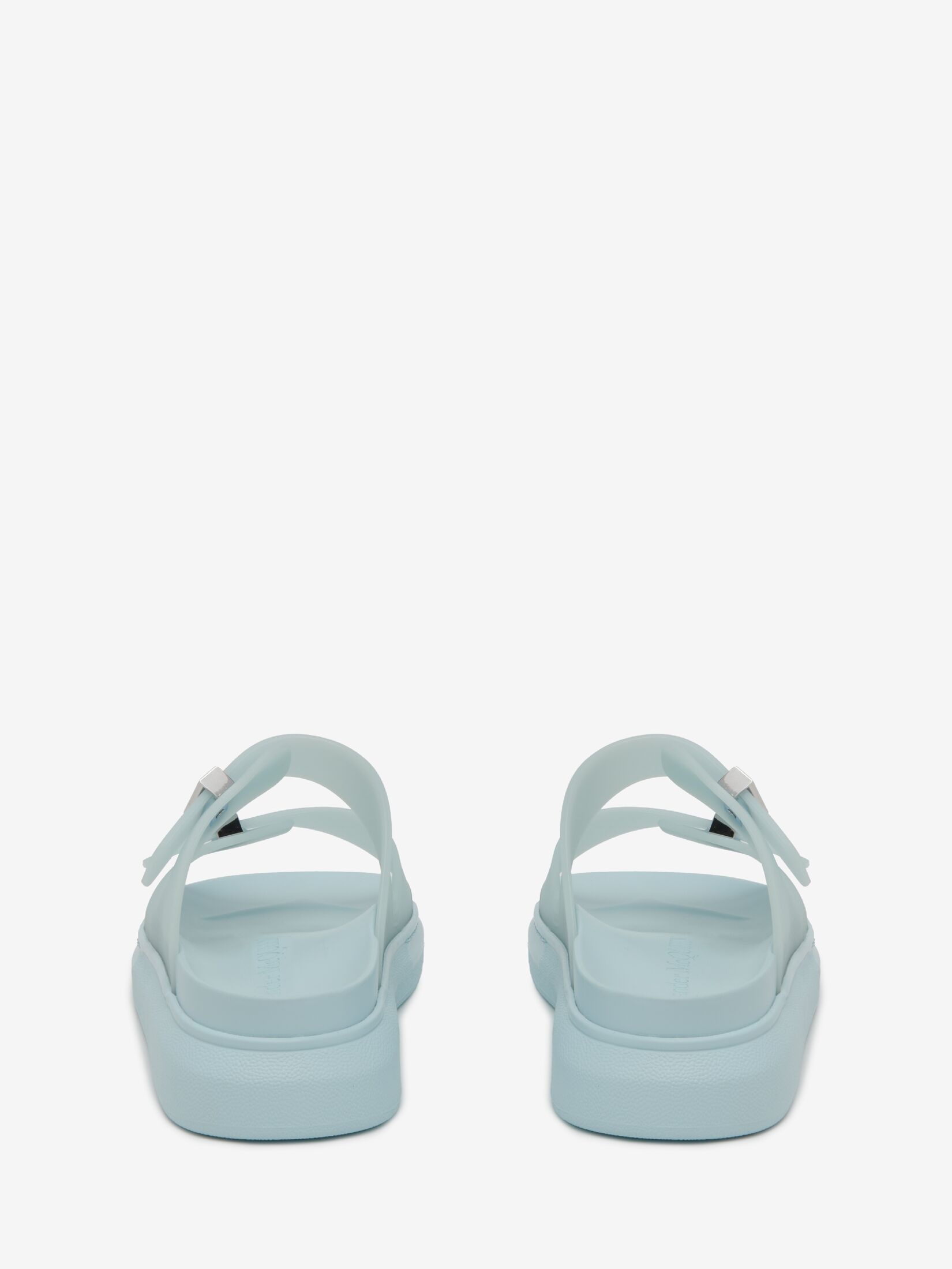 Women's Hybrid Slide in Powder Blue/silver - 3