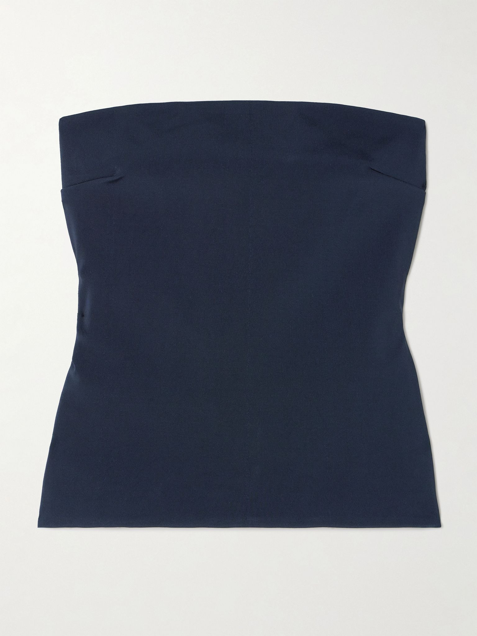 Illi strapless knitted top Navy - 1