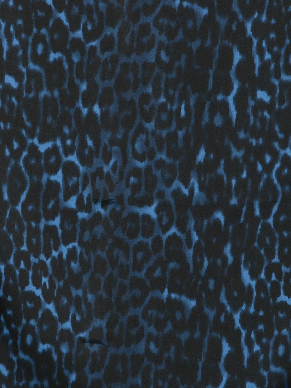 leopard-print silk scarf - 2