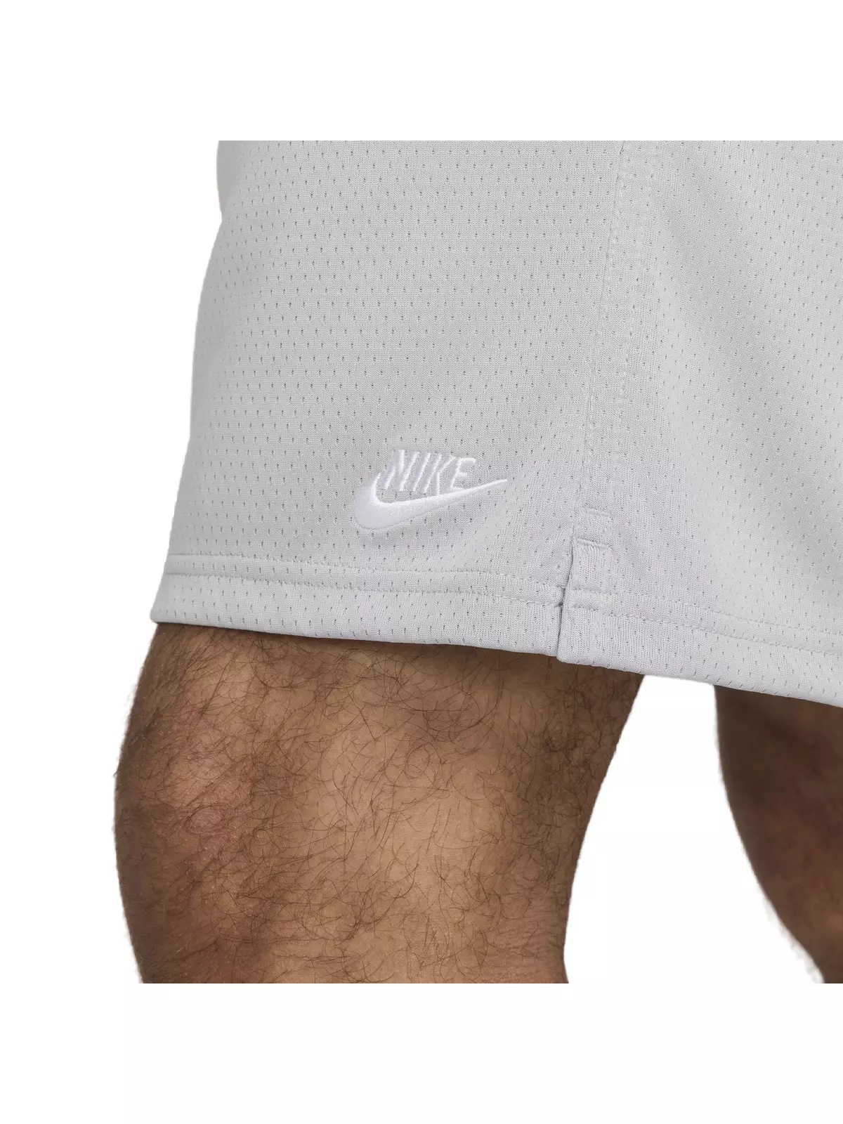 Men's Club Mesh Flow Shorts - Grey - 5