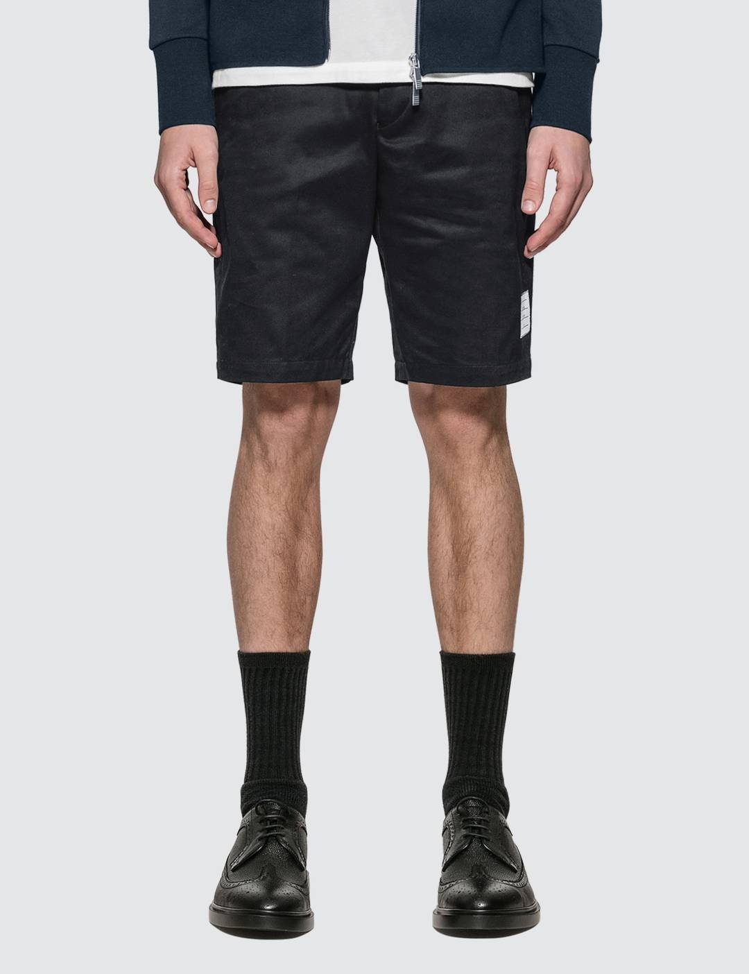 Unconstructed Chino Shorts - 1