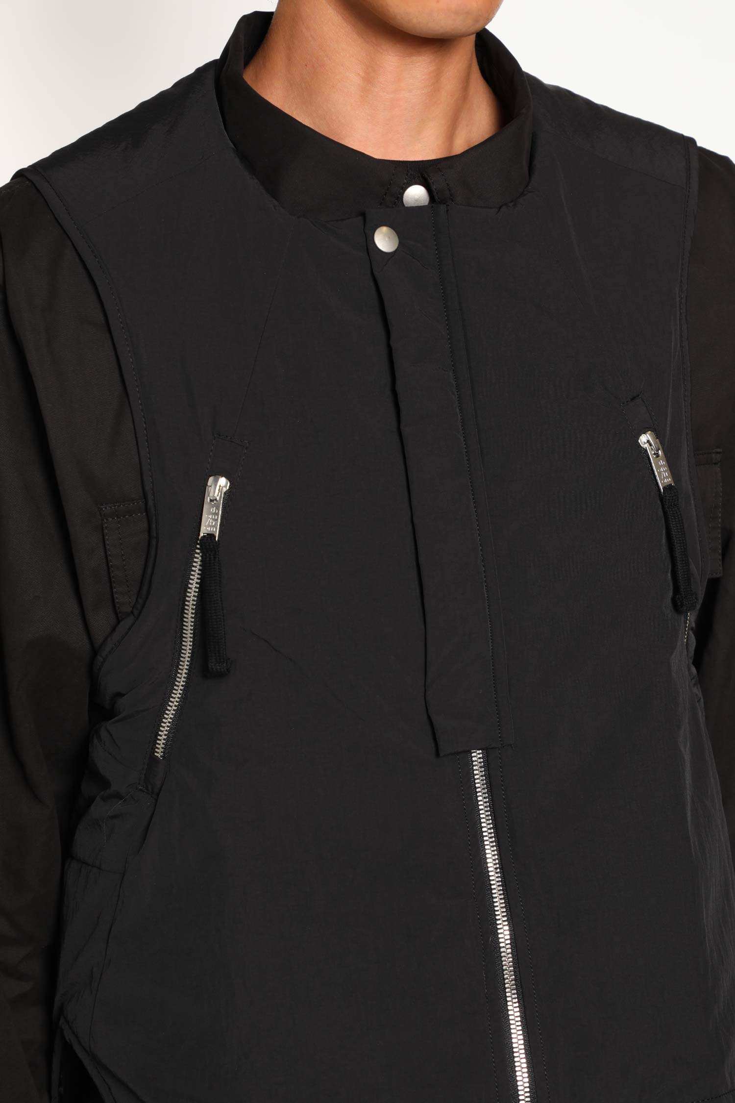 Nylon Bomber Vest - 4
