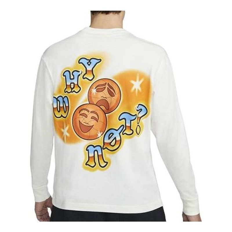 Jordan Air Jordan Why Not Casual Printing Sports Long Sleeves White DO2510-133 outlook