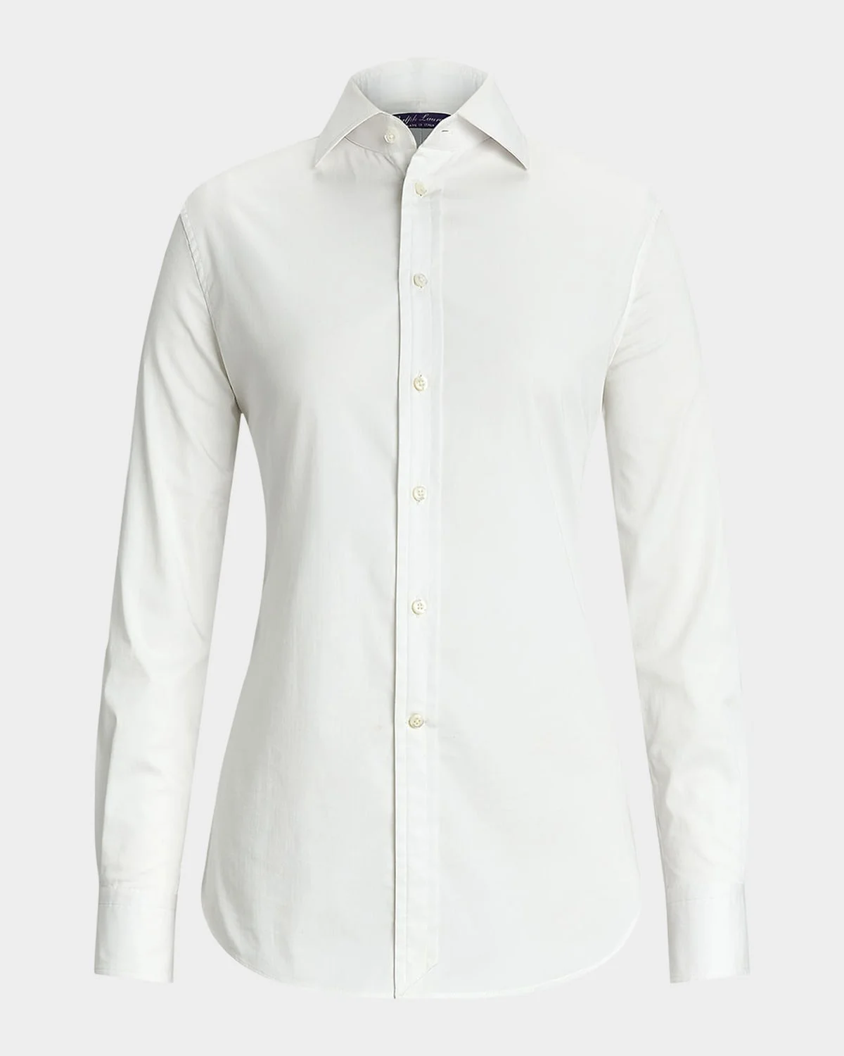 Charmain Slim-Fit Stretch Poplin Shirt - 1
