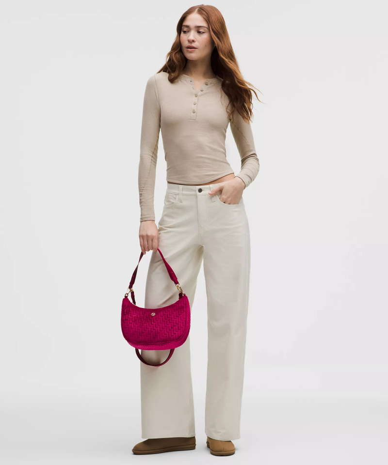 lululemon City Essentials Small Shoulder Bag 3L *L Monogram Velvet outlook