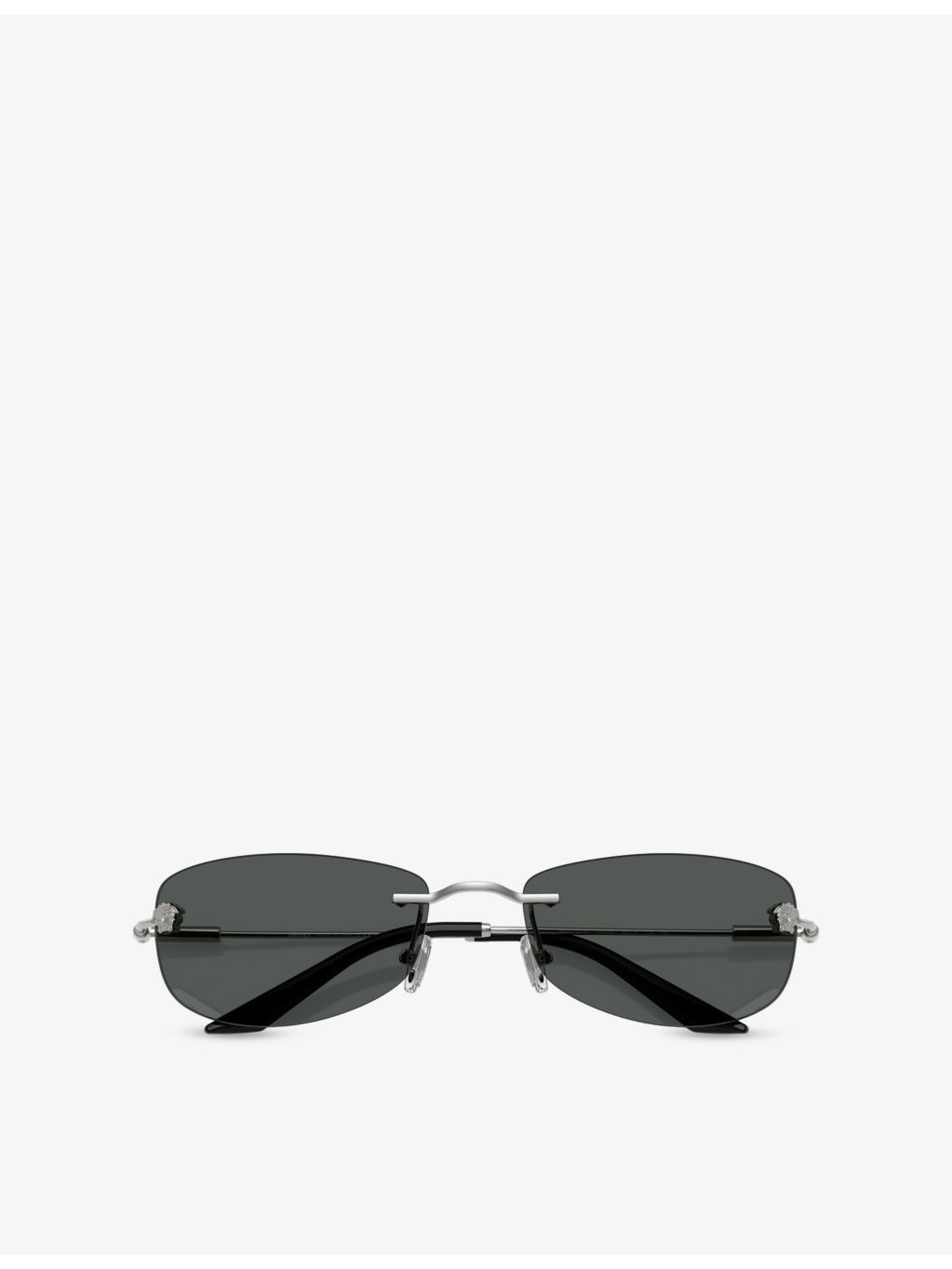VE2279 Rectangular-Frame Metal Sunglasses - 5