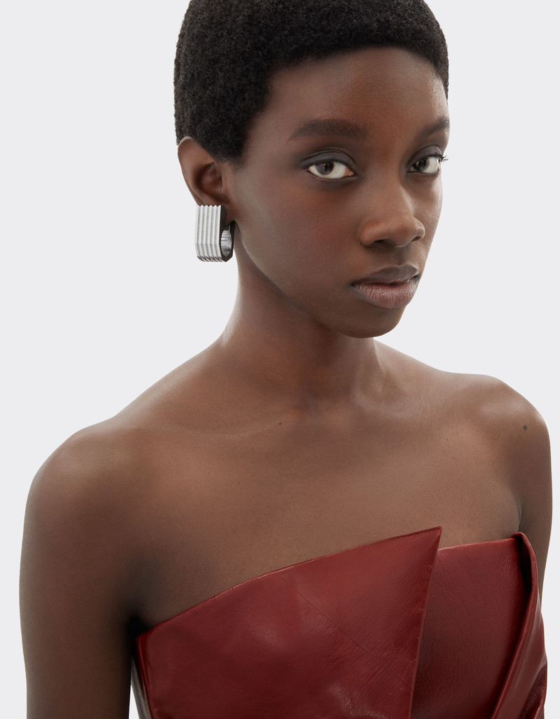 Ferrari Textured metal earrings outlook