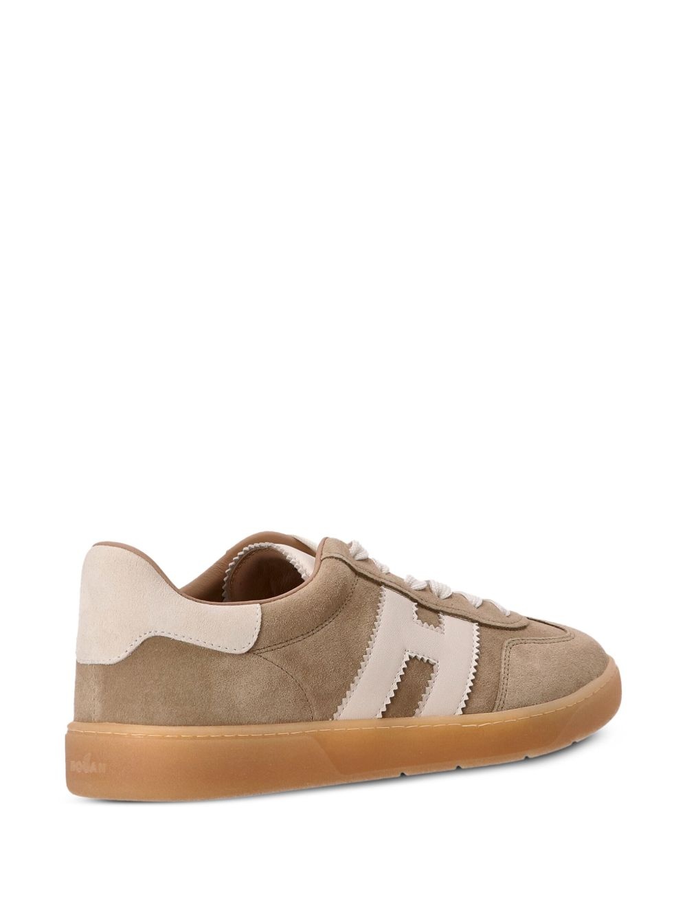 Cool low-top leather sneakers - 3