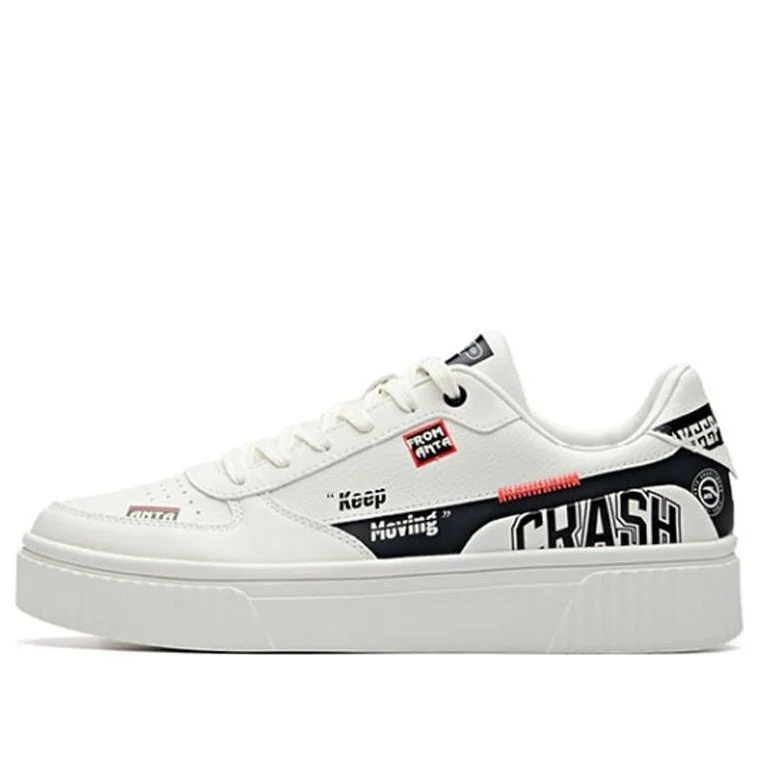 ANTA Skateboarding Series Sneakers 'White Black' 111938021R-4 - 1