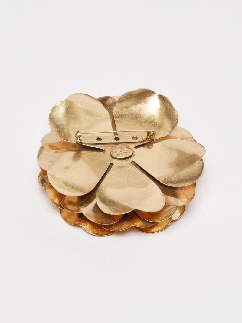 WEEKEND Max Mara CIVADA Metal flower brooch outlook