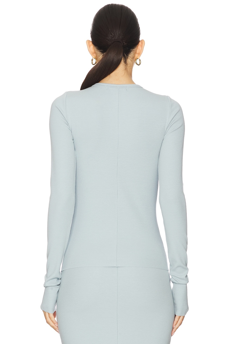 Long Sleeve Fitted Top - 3