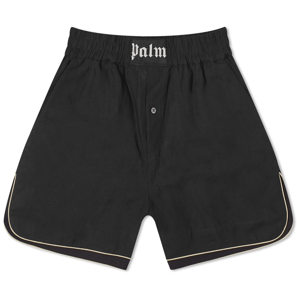 Palm Angels Linen Boxer Shorts - 1