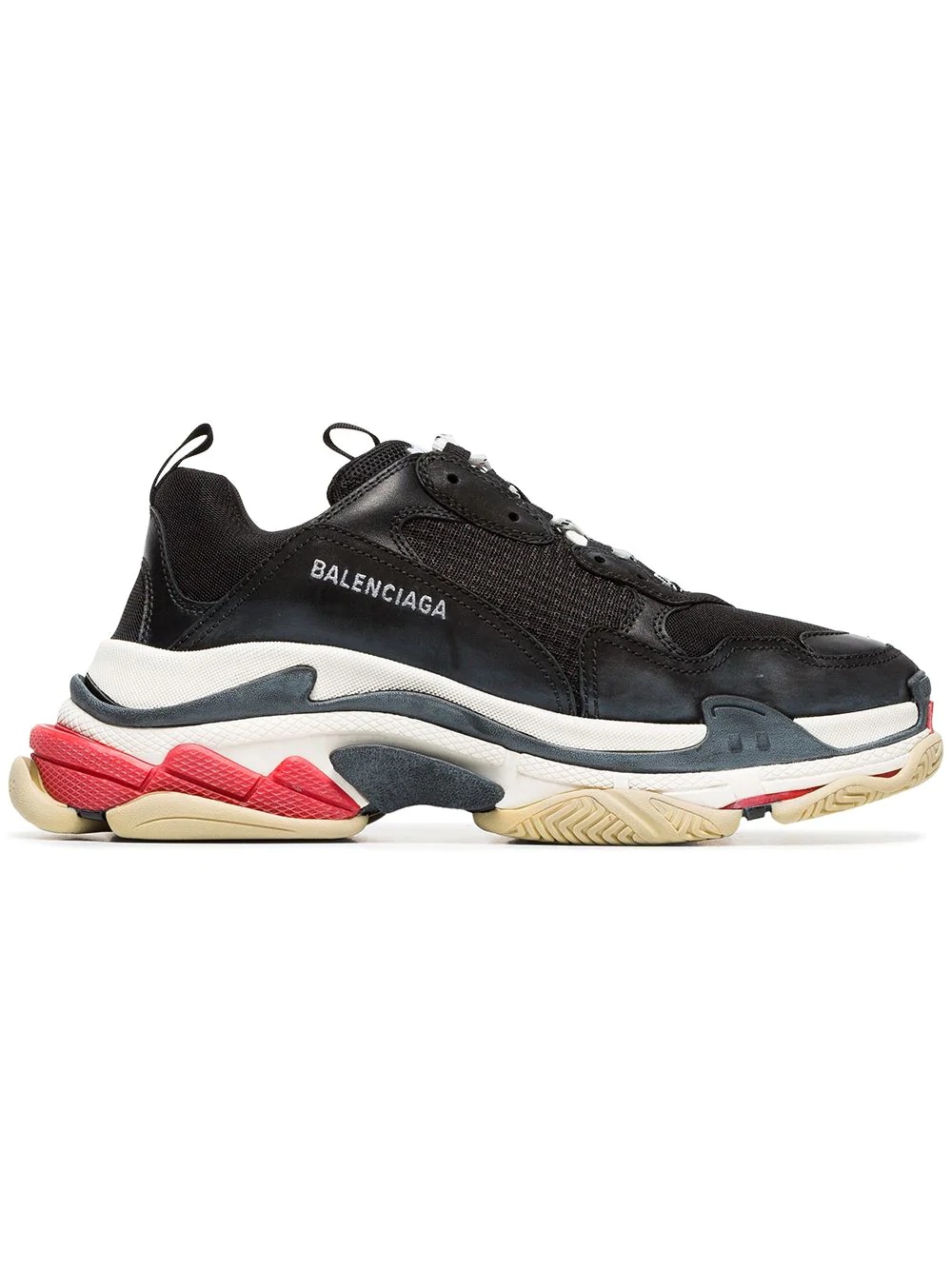 Triple S leather sneakers - 1