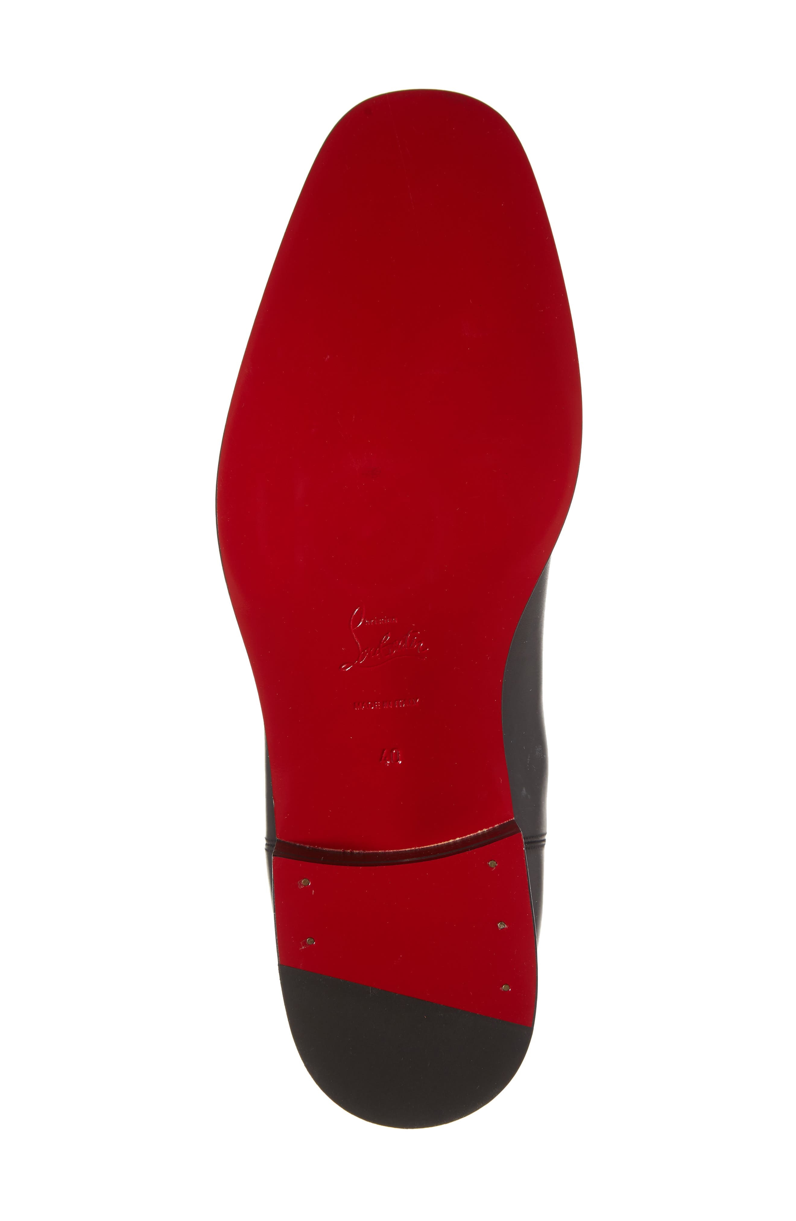 Christian Louboutin Samson Chelsea Boot in Bk01 Black at Nordstrom - 6