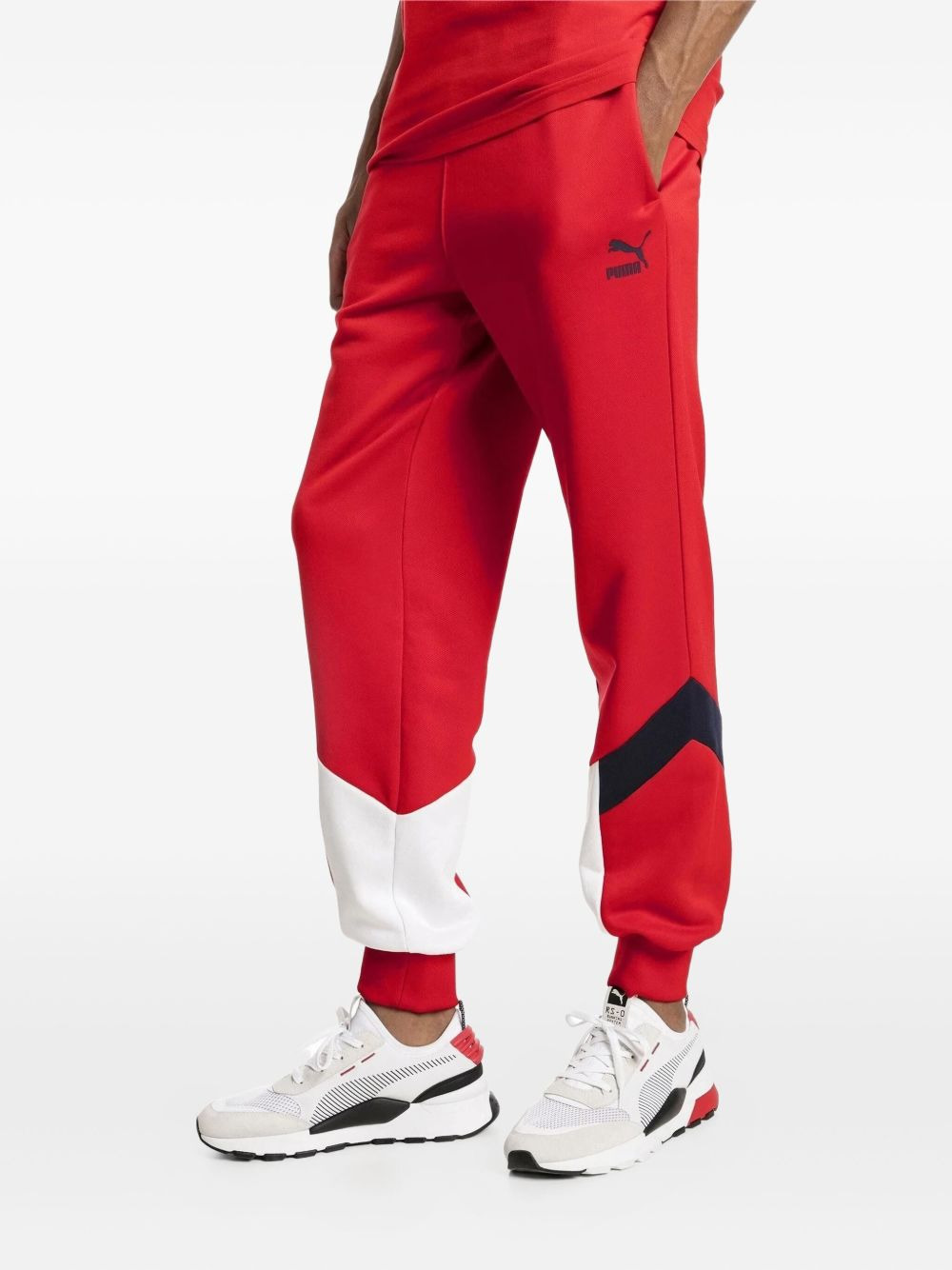 Iconic MCS colour-block track pants - 3
