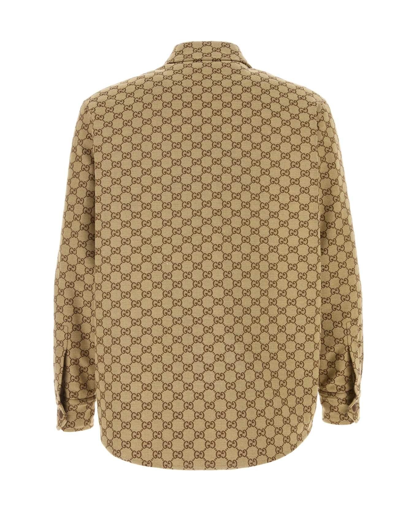 Gg Supreme Fabric Overshirt - 2
