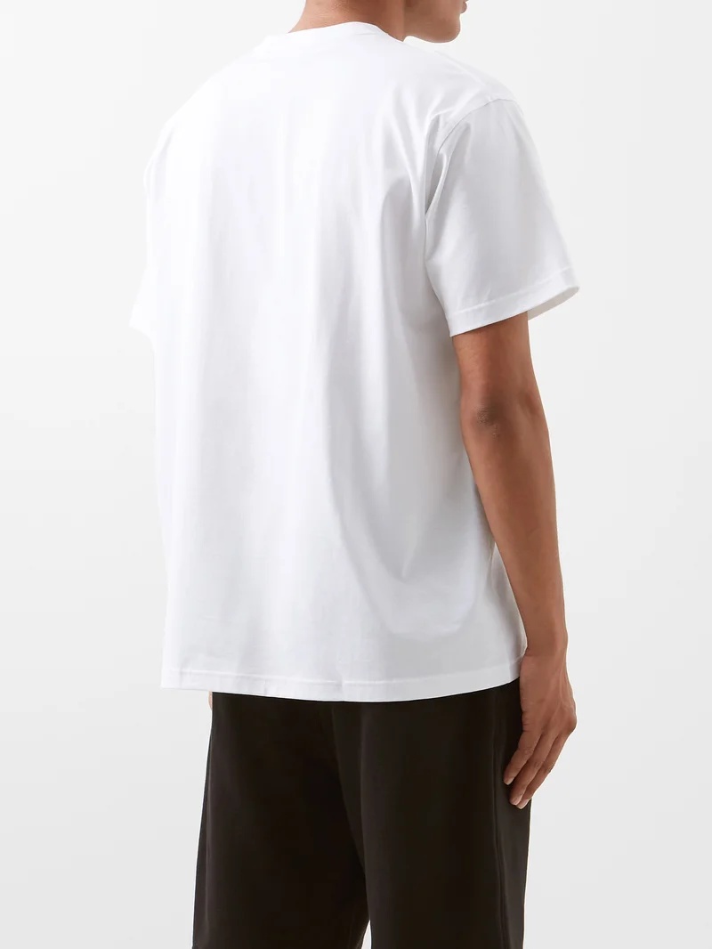 Harriston logo-print cotton-jersey T-shirt - 5