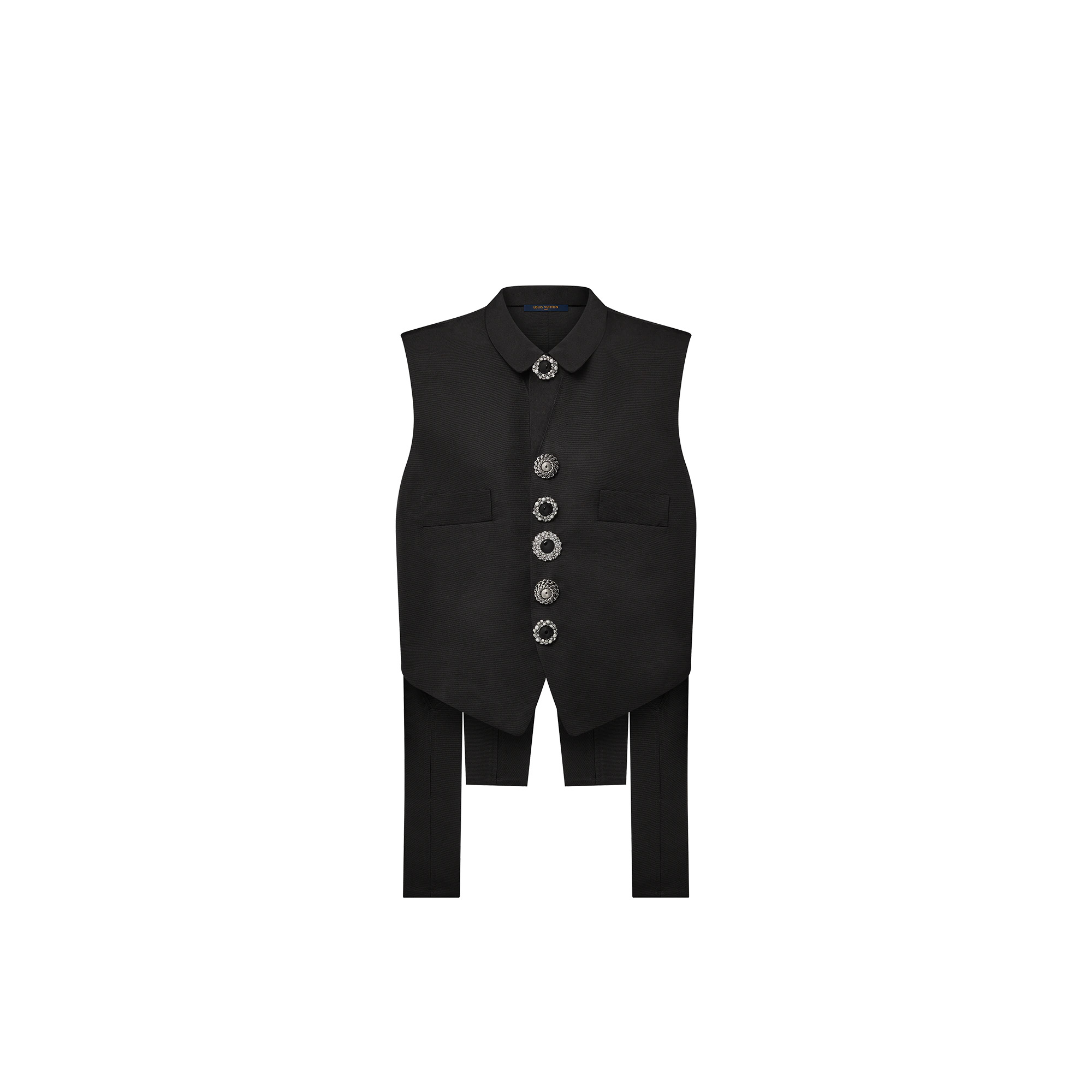 Jewel Button Waistcoat - 1