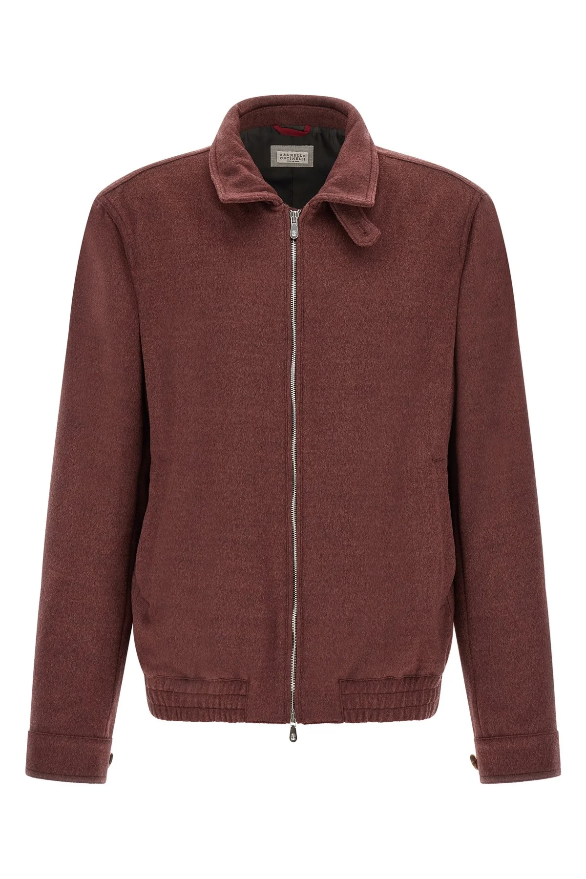 Virgin Wool Beaver Bomber Jacket - 1