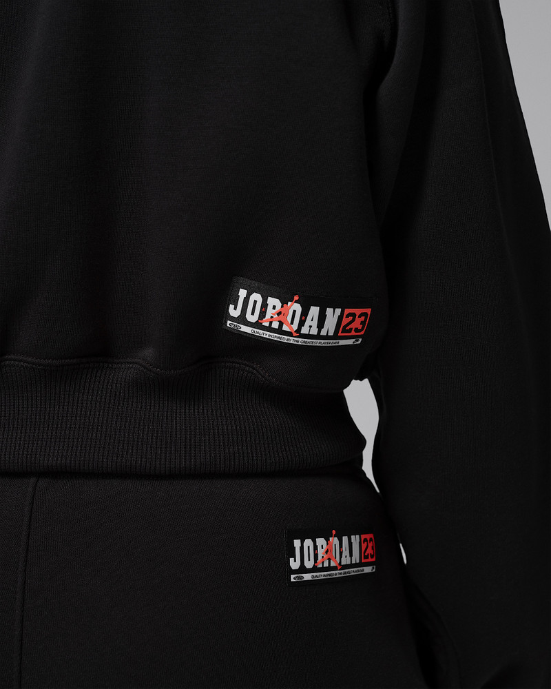 Jordan Brooklyn Fleece Women's Full-Zip Mod-Crop Hoodie 5