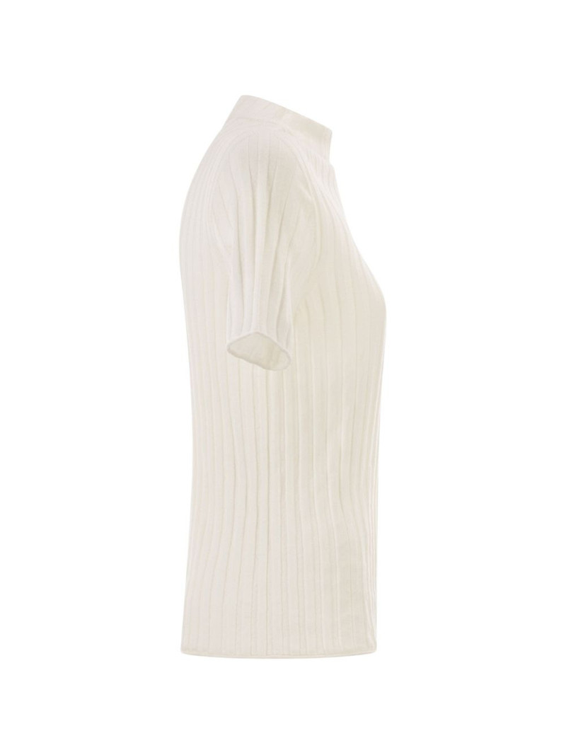ribbed short-sleeve sweater 3