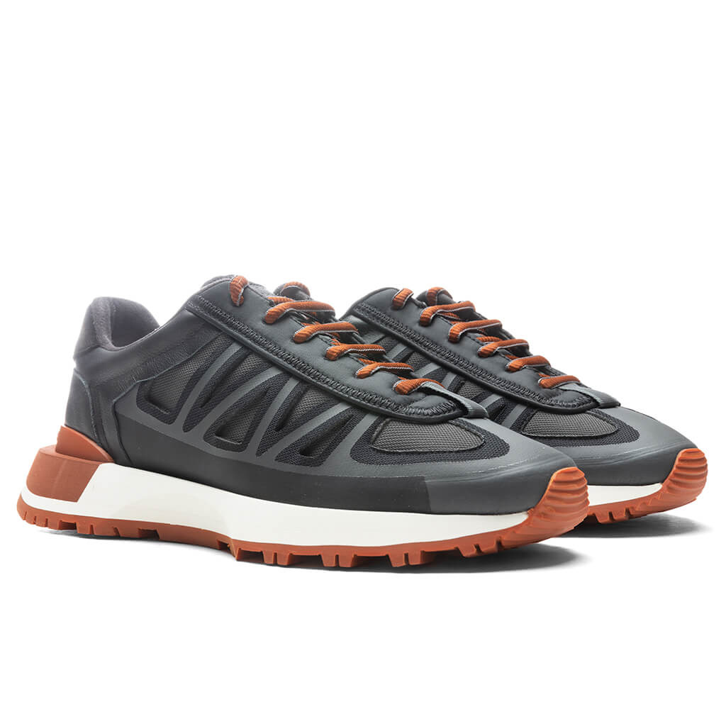 MAISON MARGIELA 50/50 SNEAKER - BLACK/ANTHRACITE - 2