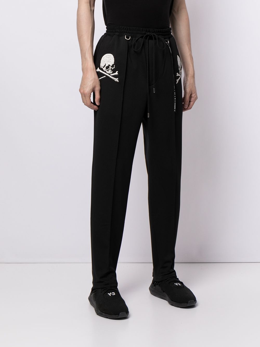 skull-print track pants - 3