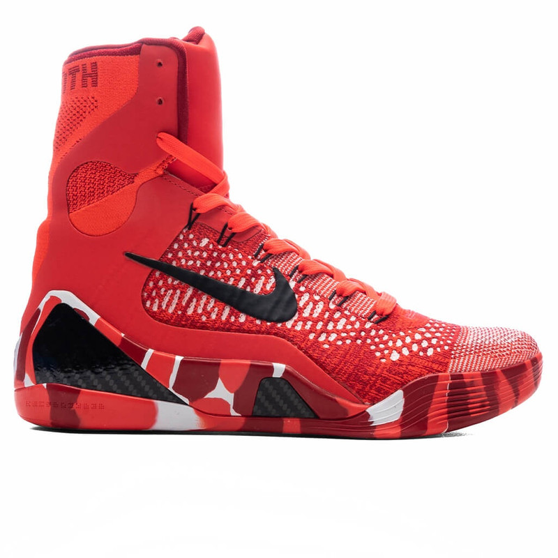 KOBE 9 ELITE HIGH PROTRO CHRISTMAS - BRIGHT CRIMSON/BLACK/WHITE - 1