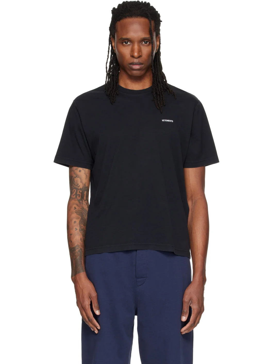 Black Classic Logo T-shirt - 1