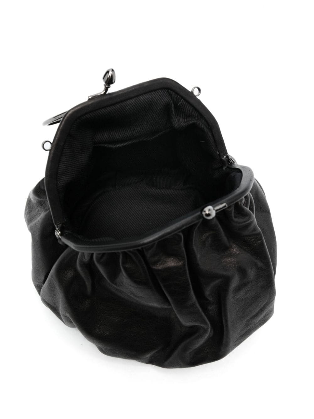 Clasp Drape leather tote bag - 5