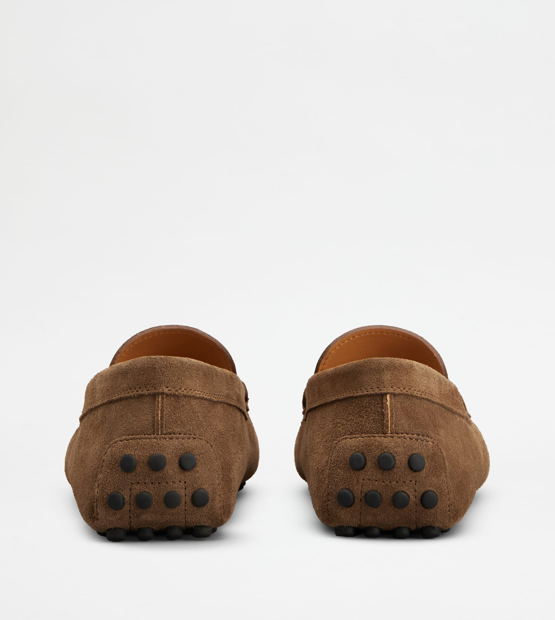 GOMMINO DRIVING SHOES IN SUEDE - BROWN - 3