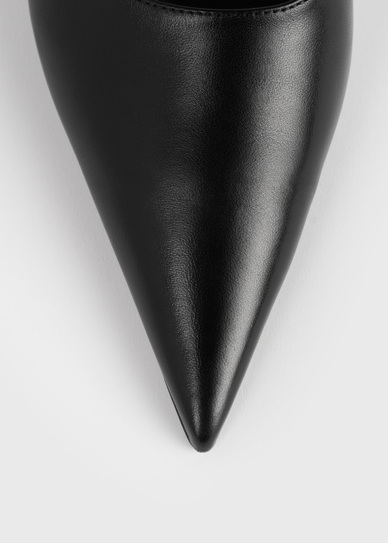 Sharp nappa mules black - 6
