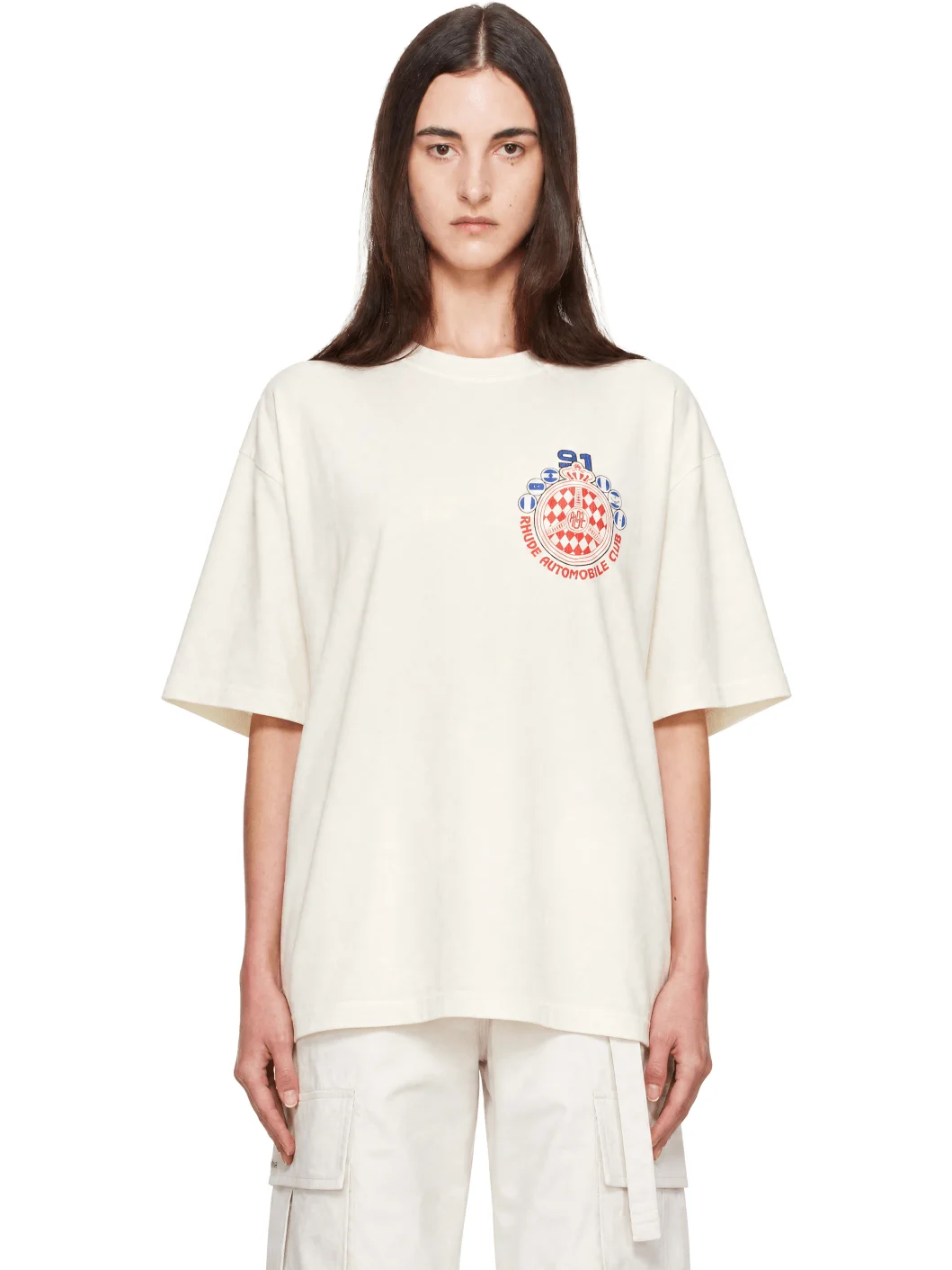 Off-White 'Rhude' Automobile Club T-shirt - 1