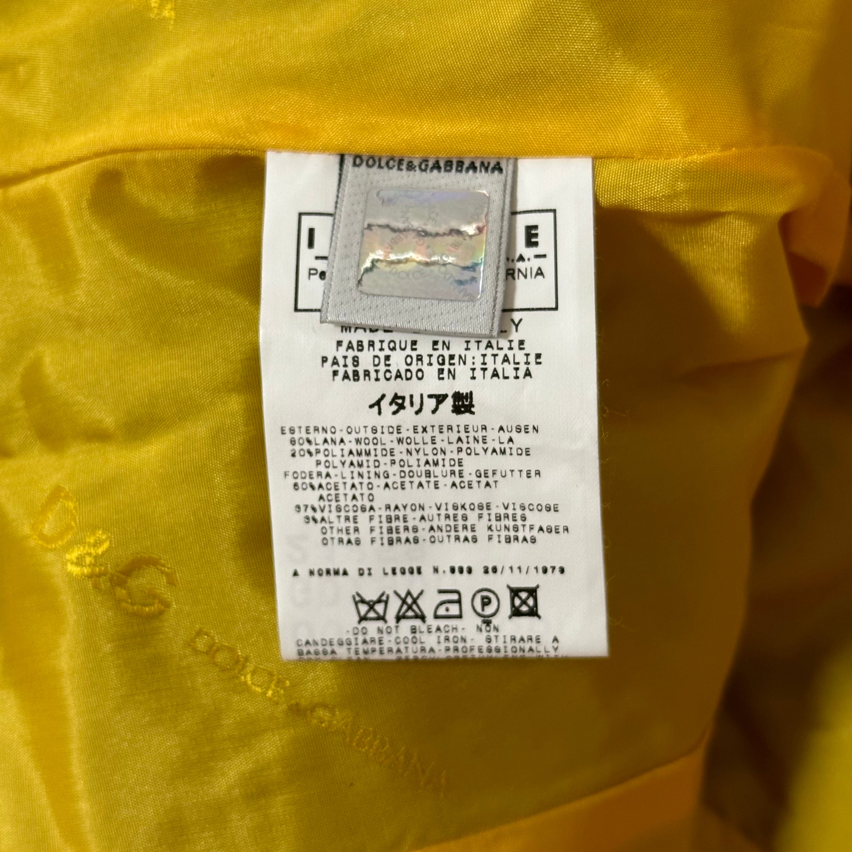 D&G - D&G Snap Button Coat - 8