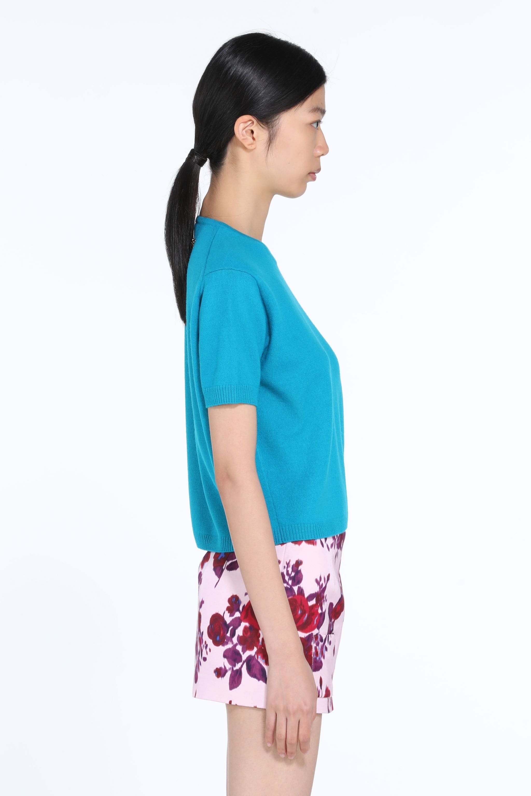 LOGO-PLAQUE WOOL TOP - 3