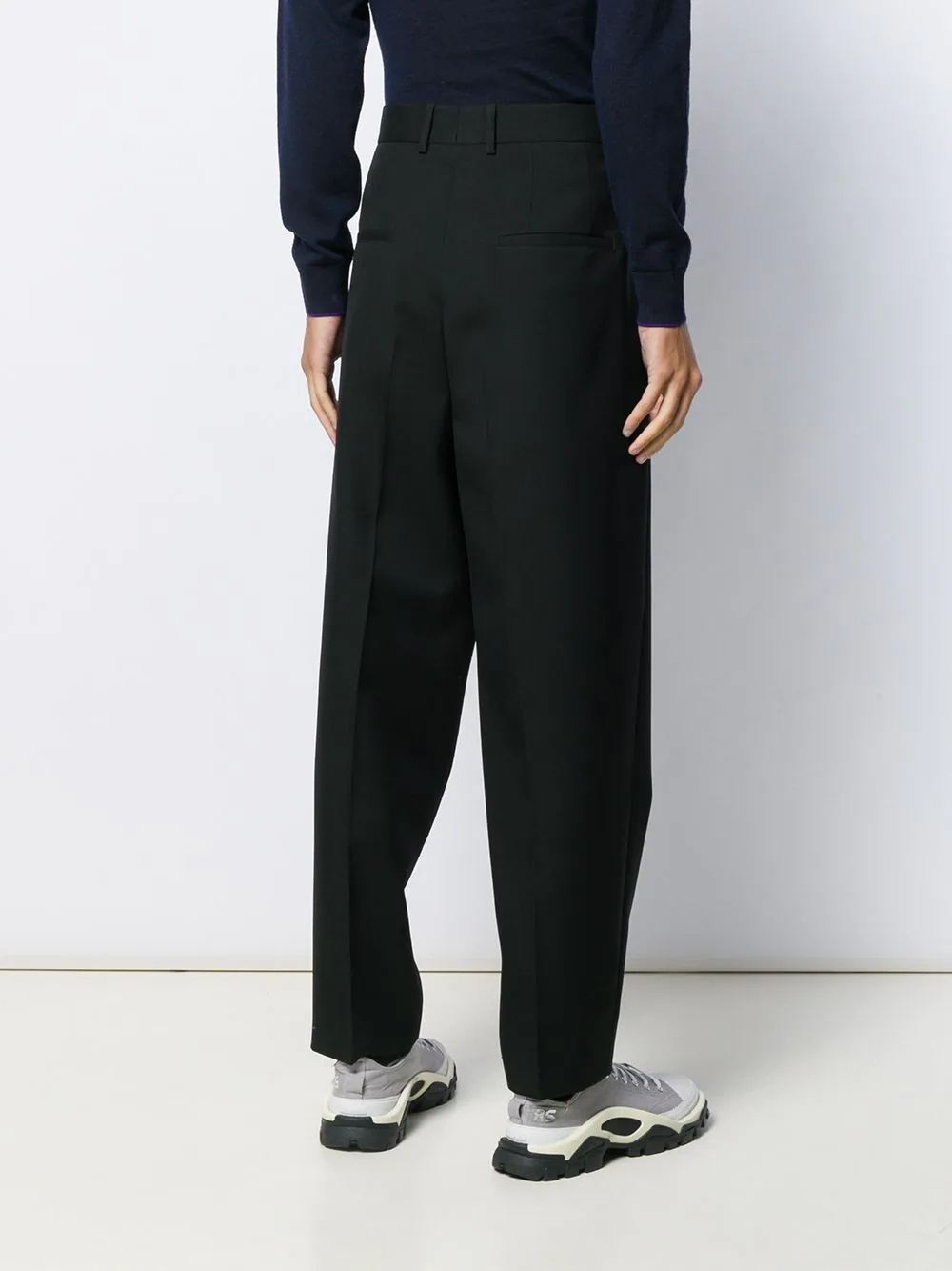 tailored straight trousers - 4