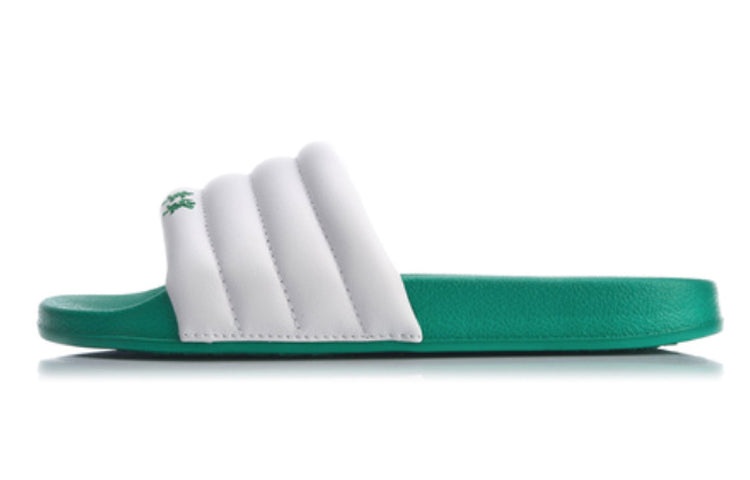 Li-Ning SS20 Bubble Slide Sandals White/Green ABTQ004-4 - 2