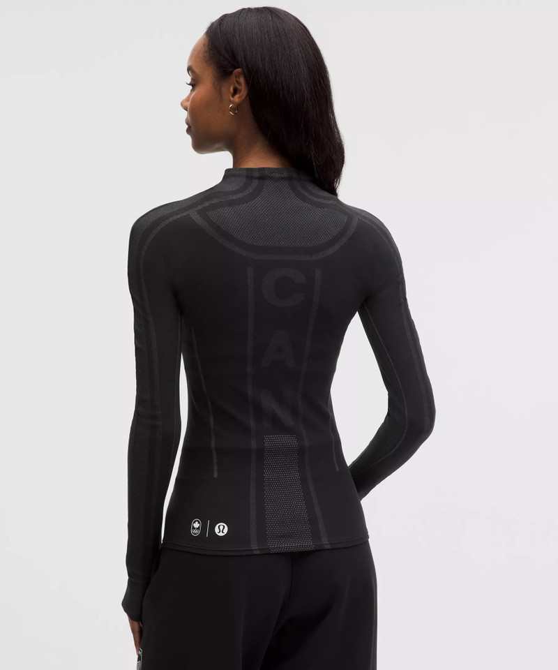 Team Canada Women's Seamless Mockneck Base Layer *COC Logo 3