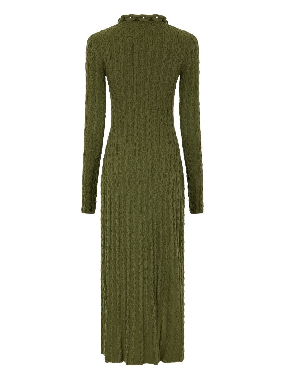 wool maxi dress - 7