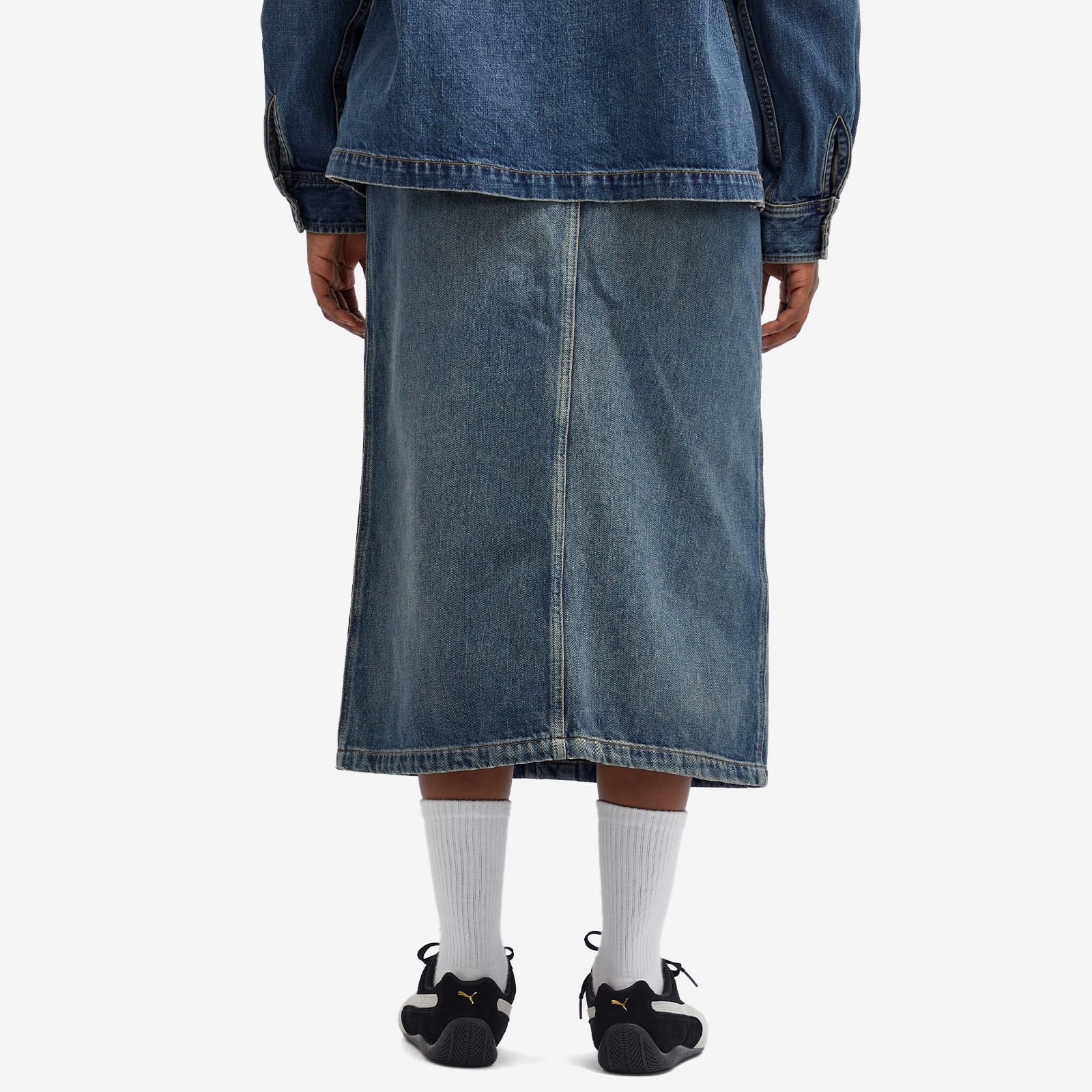 Carhartt Carhartt WIP Marvin Midi Denim Skirt | endclothing