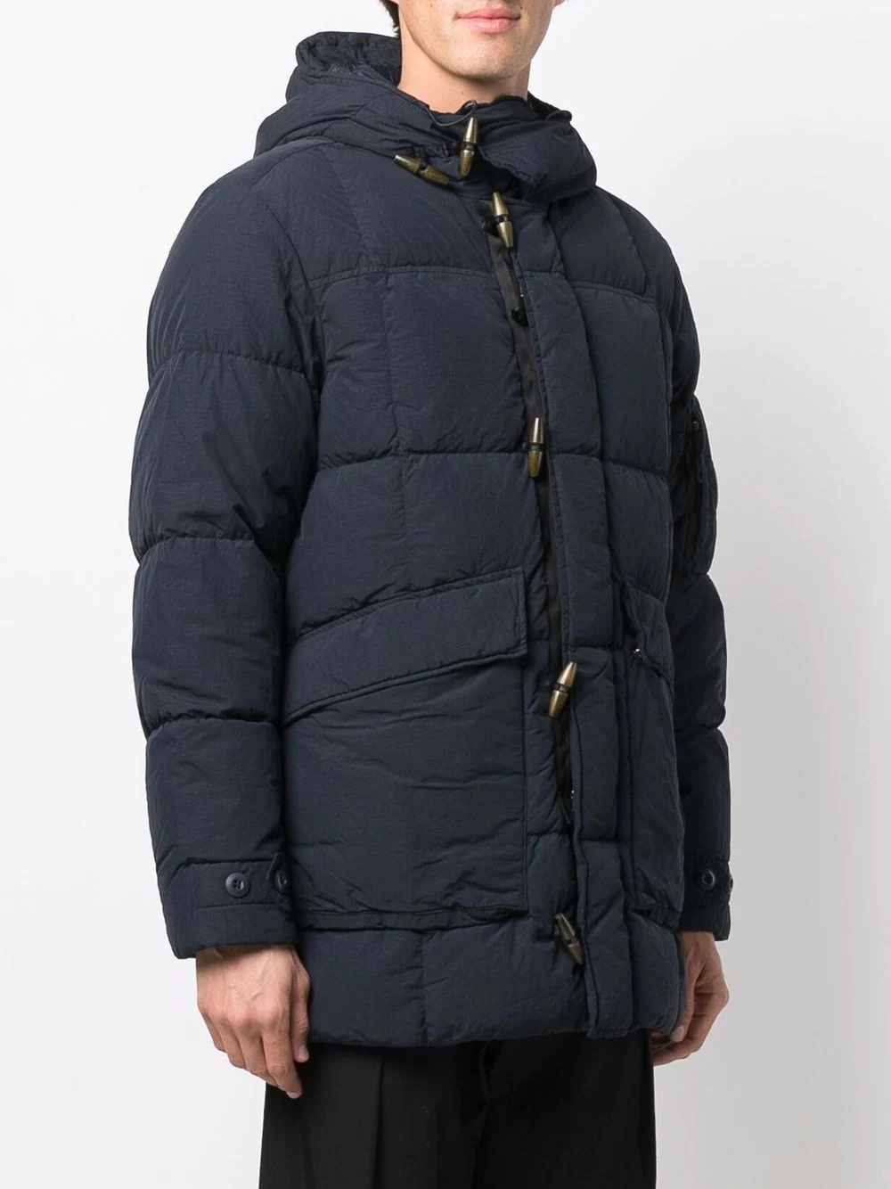 padded lens coat - 3