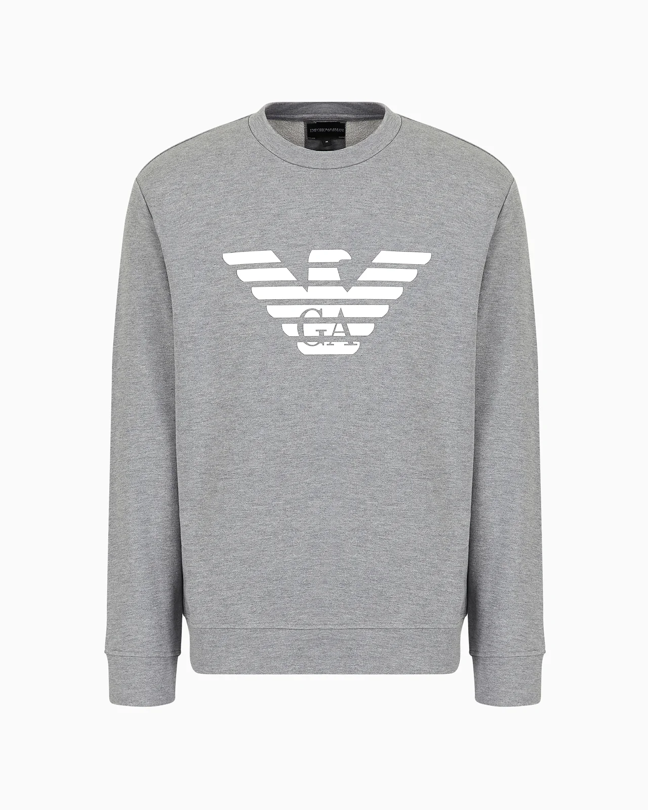 Modal-blend sweatshirt with logo print - 1