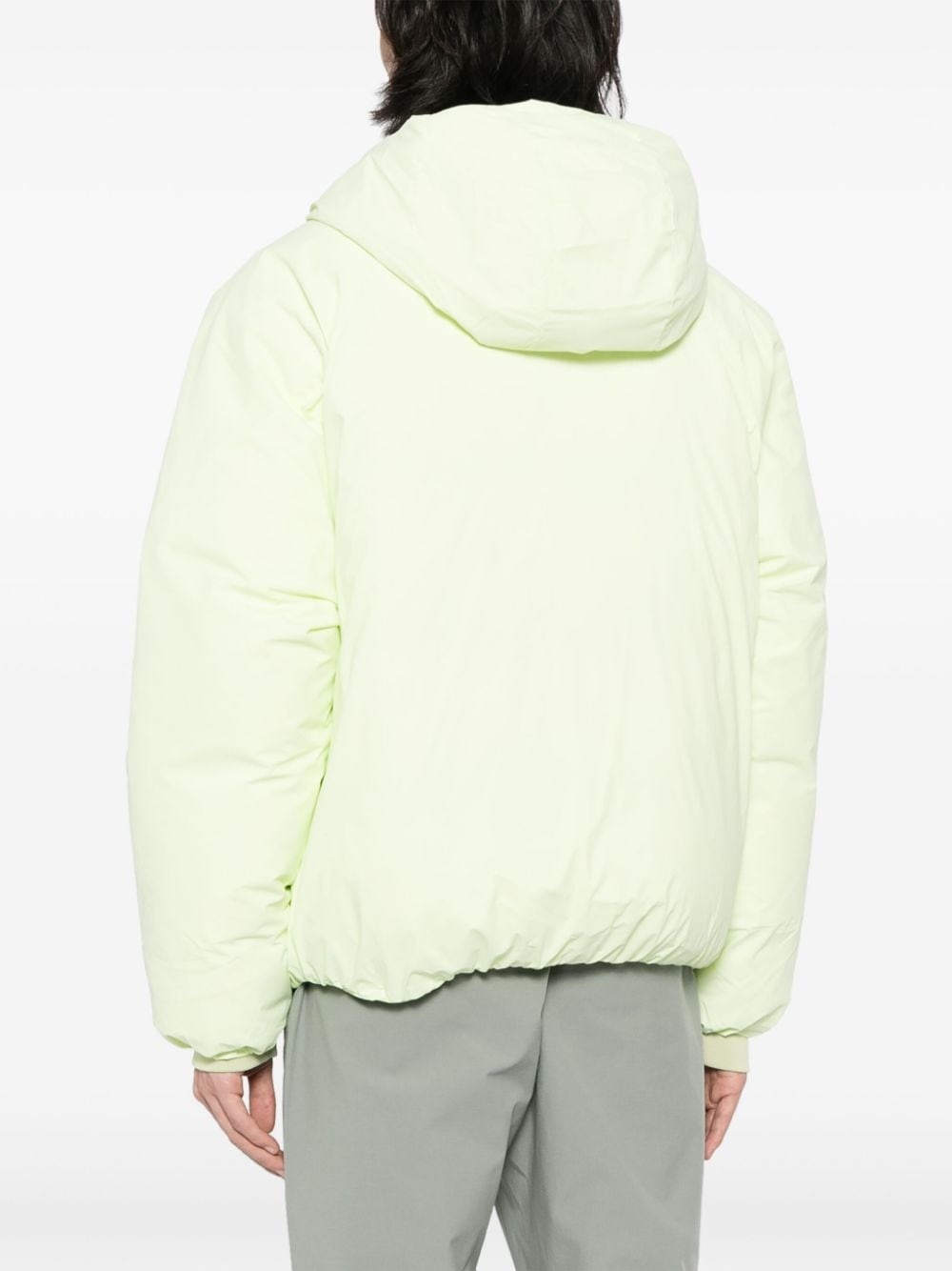 off-centre padded jacket - 4